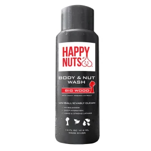 Happy Nuts Body & Nut Wash Scent: Big Wood