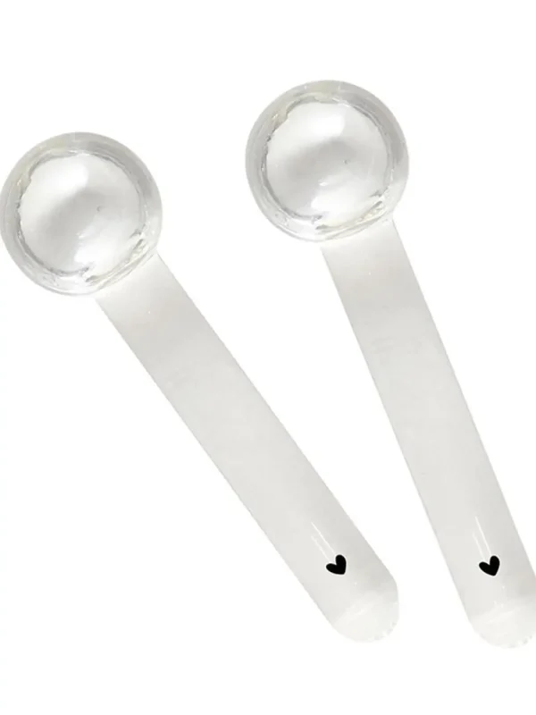 Facial Cooling Globes: Ivory