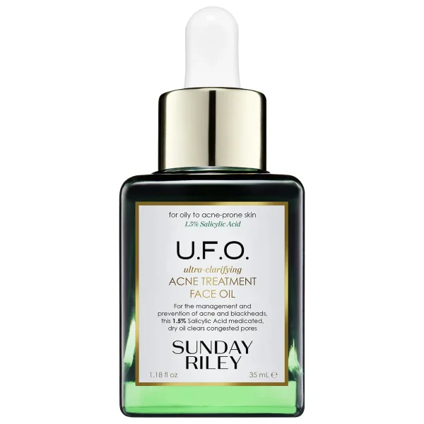 Sunday Riley U.F.O Salicylic Acid BHA Acne Treatment Face Oil