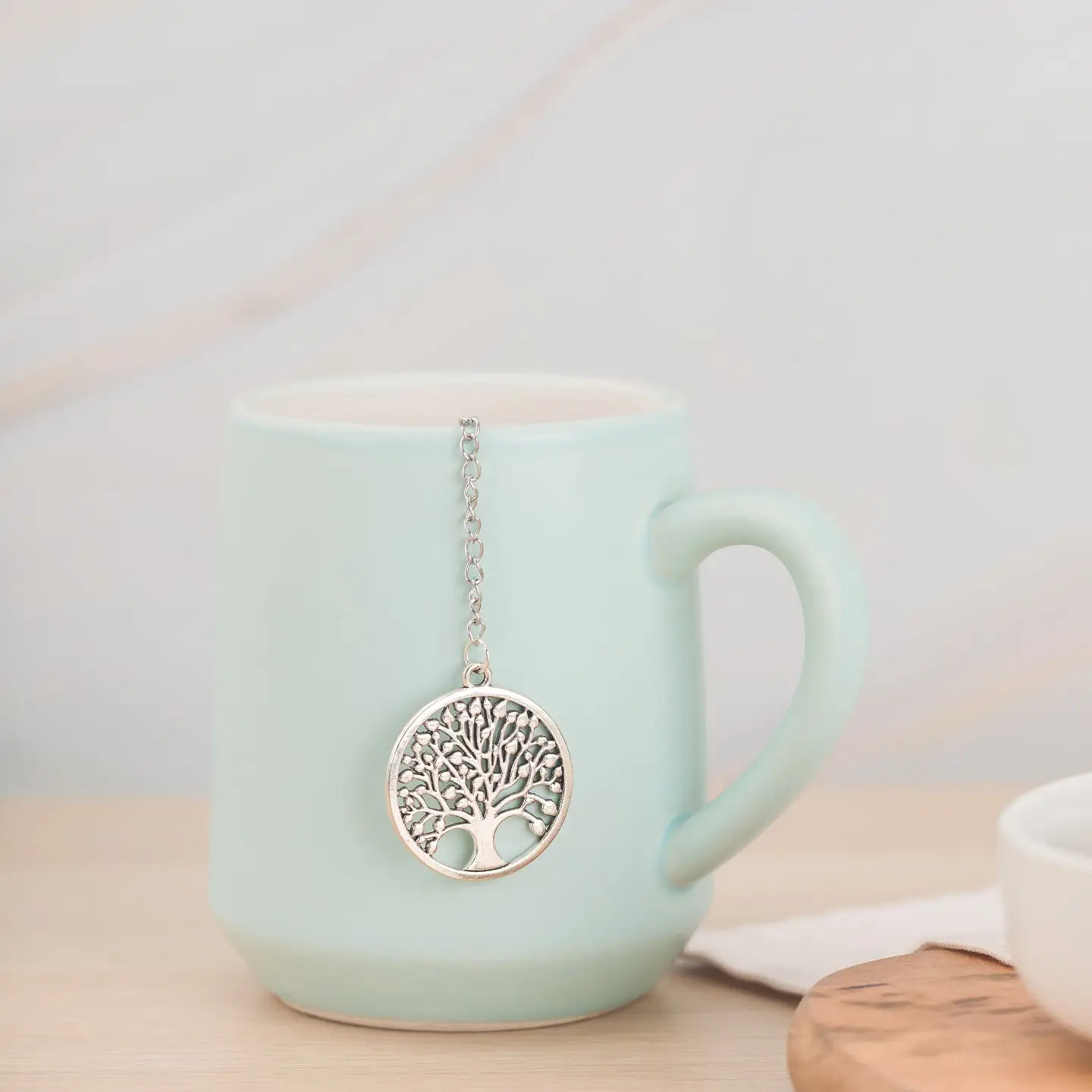 Loose Leaf Tea Infuser Tree of Life Charm