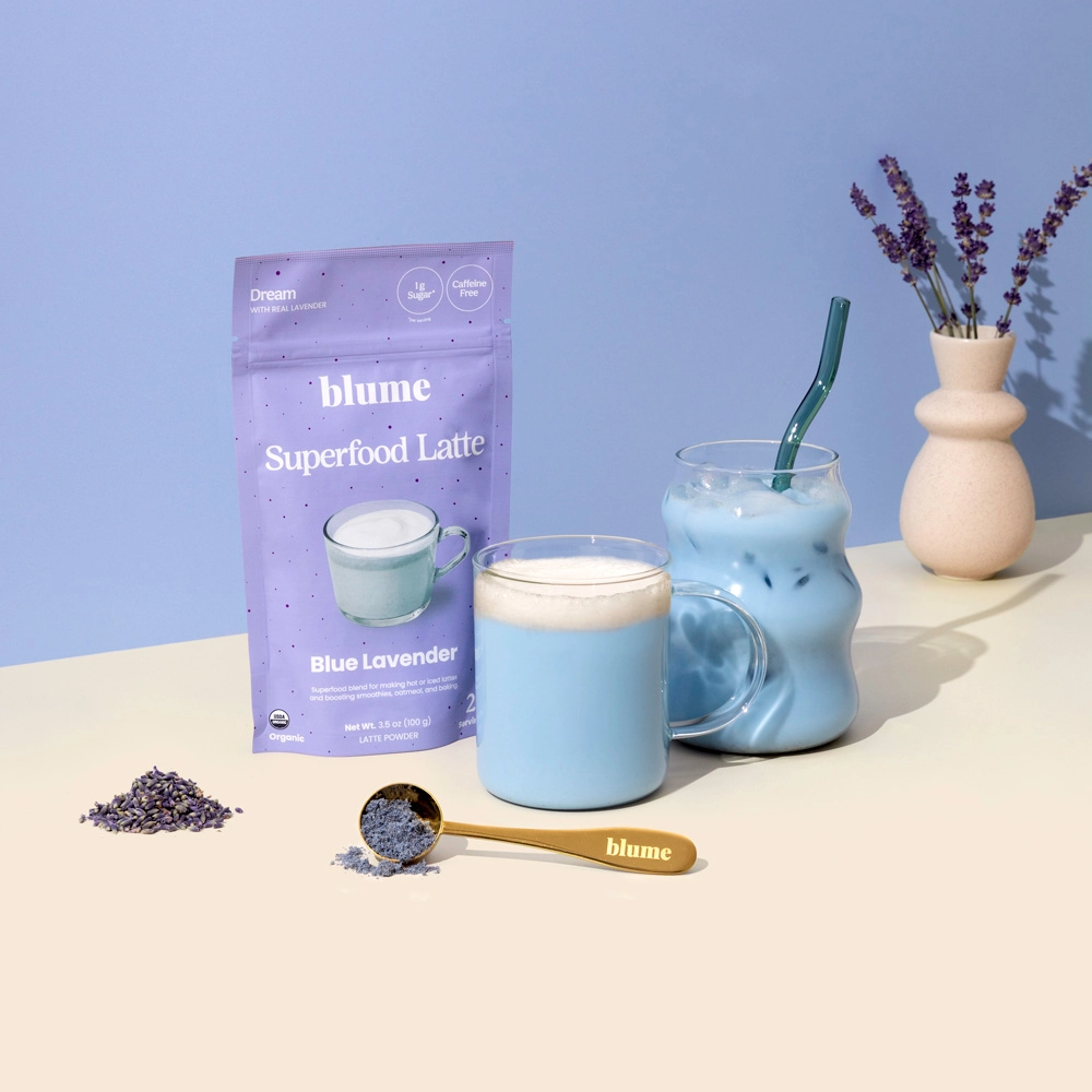 Blue Lavender Superfood Latte Powder