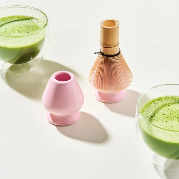 The Pink Matcha Wisk Stand