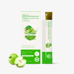 FOODOLOGY Collagen Centella Jelly-  Green Apple :10 sticks