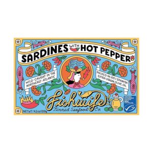 Fishwife Sardines with Hot Pepper