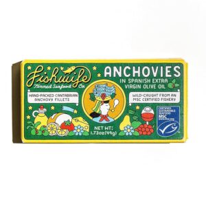 FishWife Cantabrian Anchovies in Extra Virgin Olive Oil