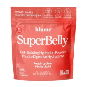 Superbelly Peach Lychee- A refreshing wellness drink